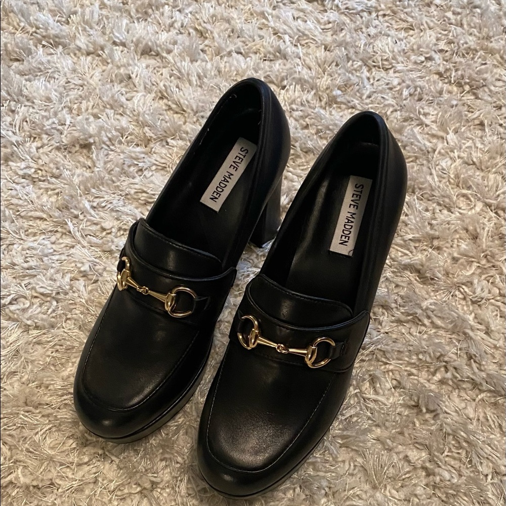 Steve Madden classic platform loafers